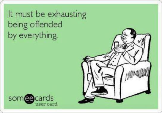 exhausting offend